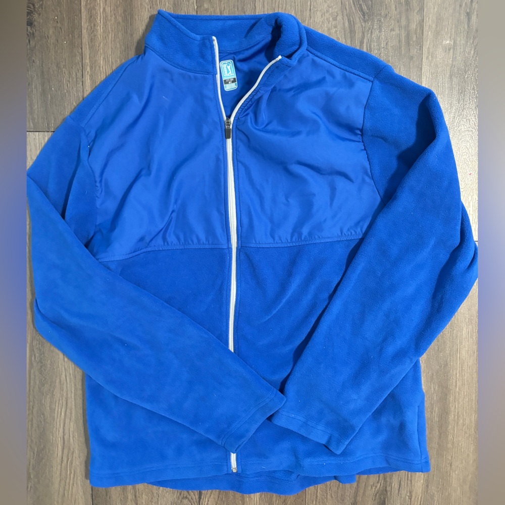 Fleece PGA Tour Zip Up Jacket